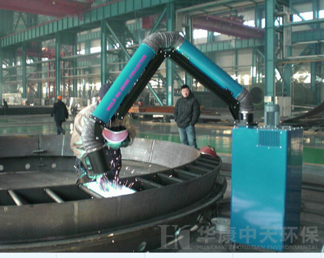 华康环保为北京等离子切割机生产的烟尘净化器